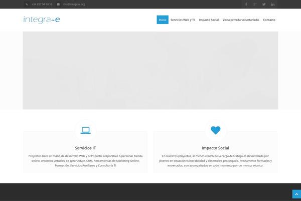 Breakout theme site design template sample