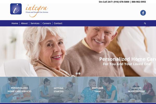 Enfold-child theme site design template sample