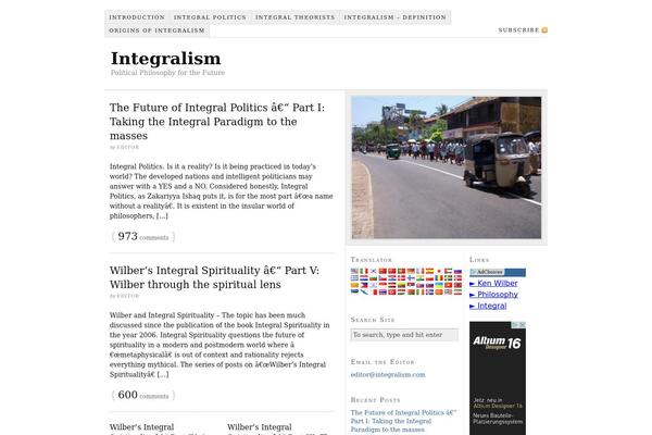 Thesis 1.7 theme site design template sample