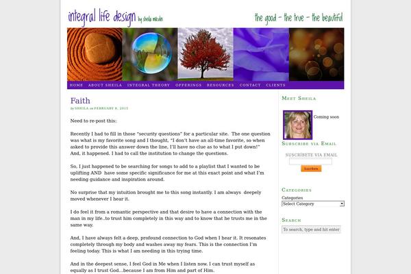 Thesis 1.6 theme site design template sample