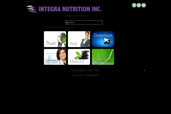 integranutrition.com site used Master