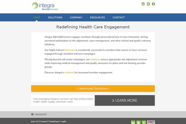 integraserviceconnect.com site used Integra