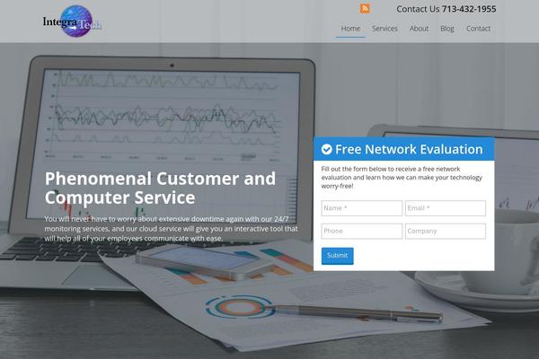 integratech.cc site used Designn-child