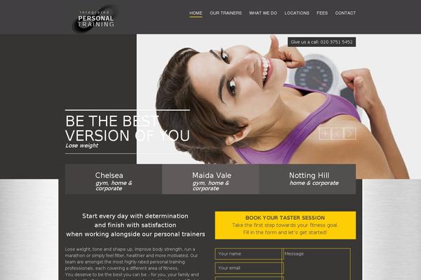 Site using Slider plugin