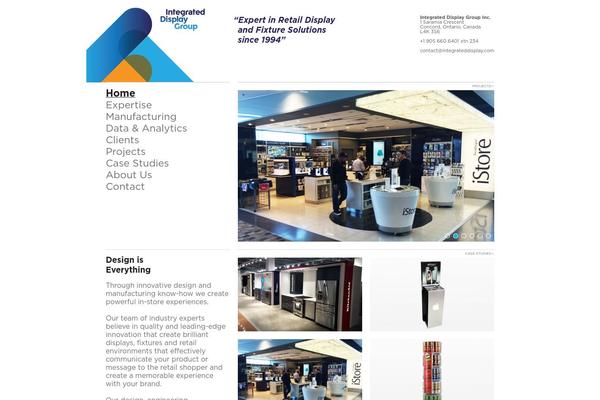 Idg theme site design template sample