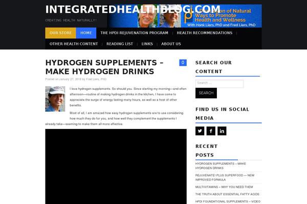 Site using Chimpy plugin