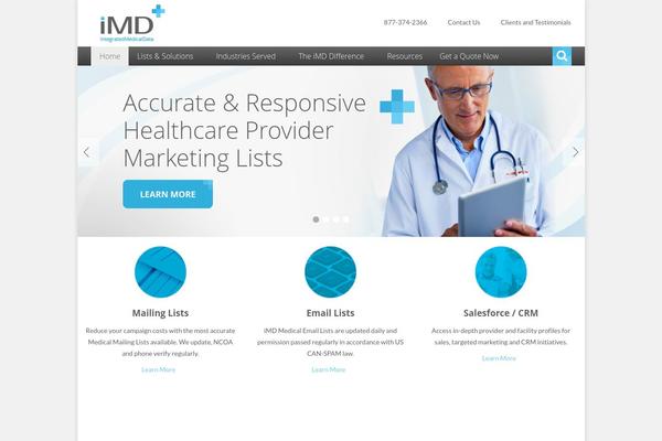 Site using bxSlider integration for WordPress plugin
