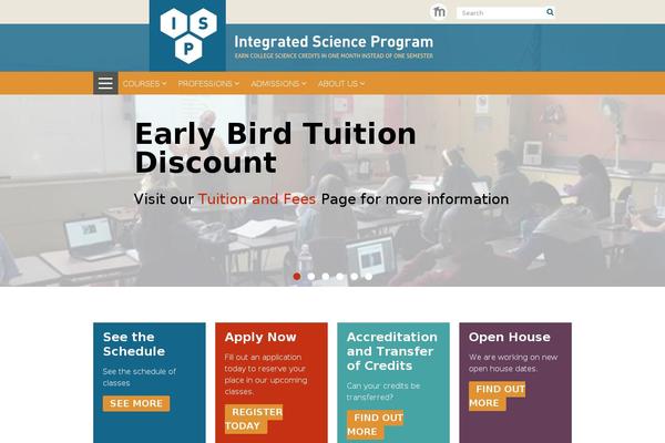 integratedscienceprogram.com site used Isp-responsive-2016