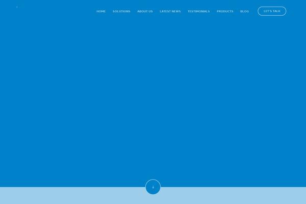 Incubator theme site design template sample