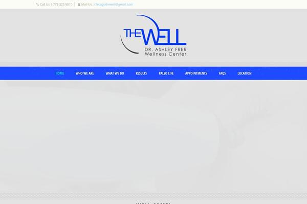 Dream Spa theme site design template sample