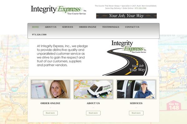 Blessing theme site design template sample