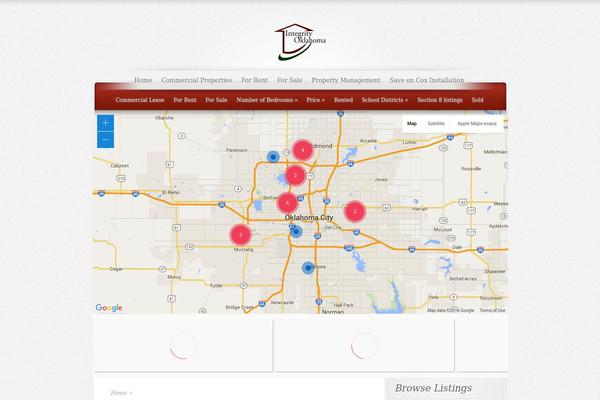 ElegantEstate theme site design template sample