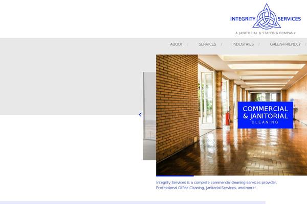 Integrity theme site design template sample