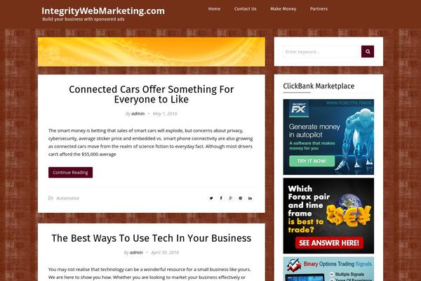 integritywebmarketing.com site used Future4