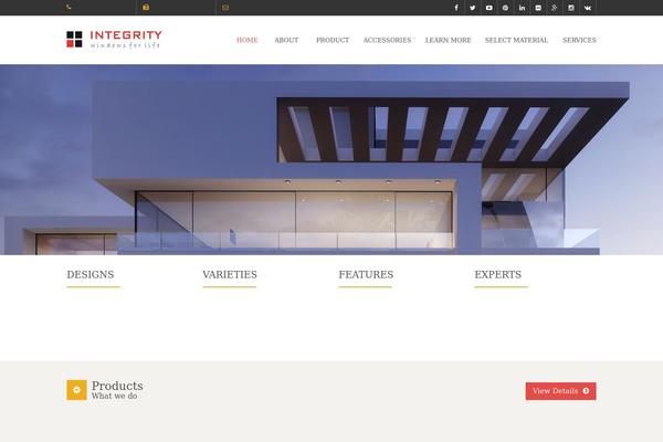 integritywindows.co.in site used Integrity