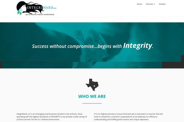 Nano theme site design template sample