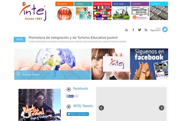 Site using Crumina-page-slider plugin