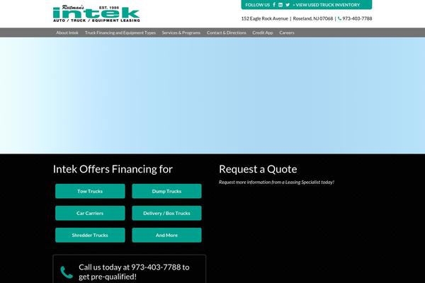 intekleasing.com site used Intek