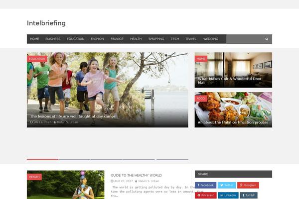 BetterMag theme site design template sample