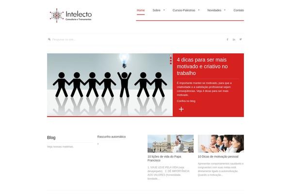 intelectoconsultoria.com.br site used Silicon-wordpress-responsive-theme