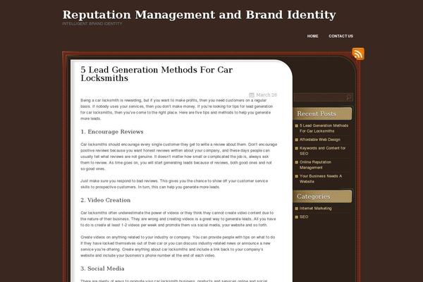 ChocoTheme theme site design template sample