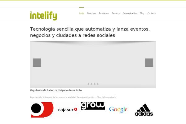 Frost theme site design template sample