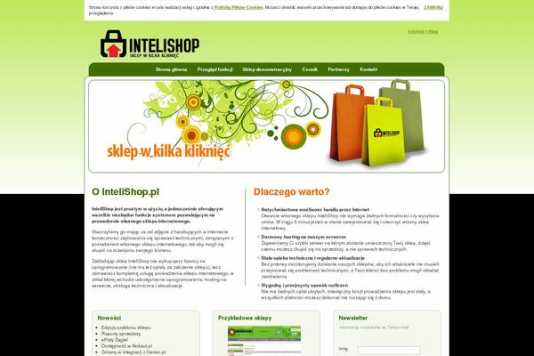 intelishop.pl site used Intelishop