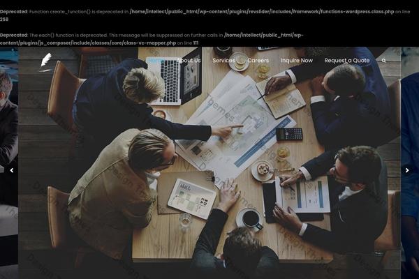 Finance theme site design template sample