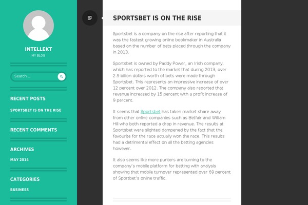 Writr theme site design template sample