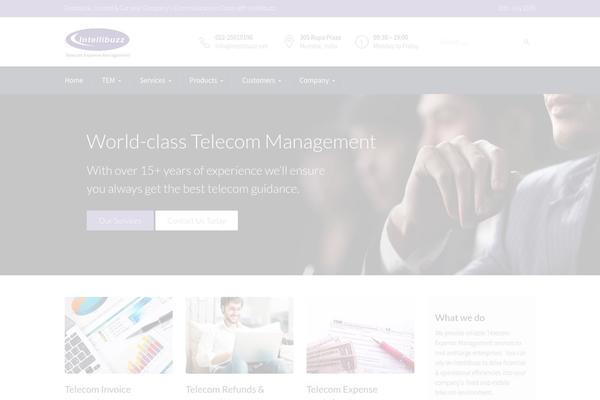 Broker theme site design template sample