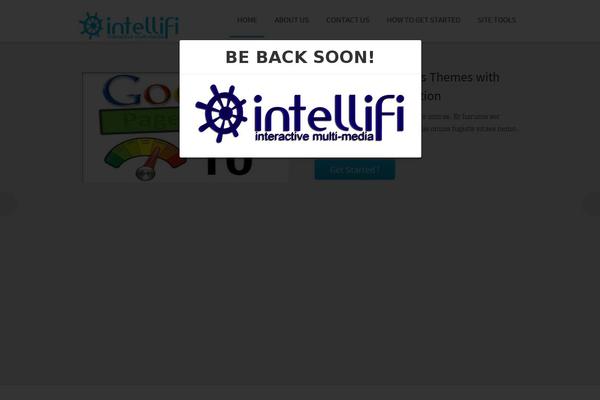 Site using Ultimate Maintenance Mode plugin