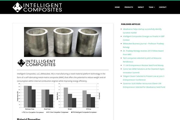 Dispatch theme site design template sample