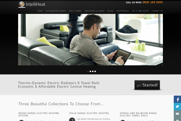 Enterprise Pro theme site design template sample