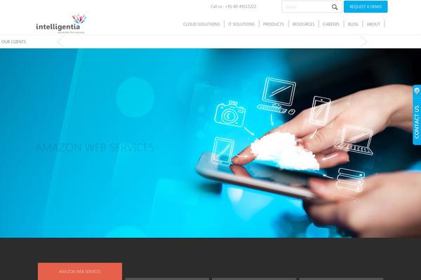 Opus Blog theme site design template sample
