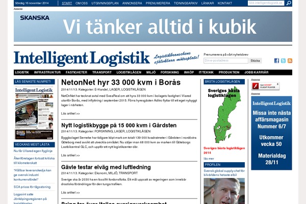 intelligentlogistik.se site used Highcriteria-premium-theme
