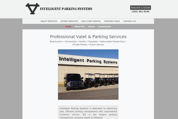 Ips theme site design template sample