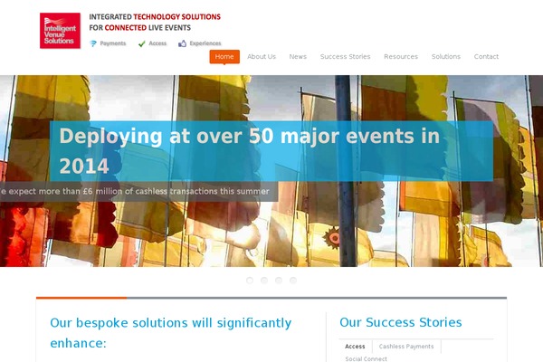 Venture theme site design template sample