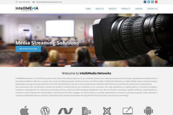 Nifty theme site design template sample