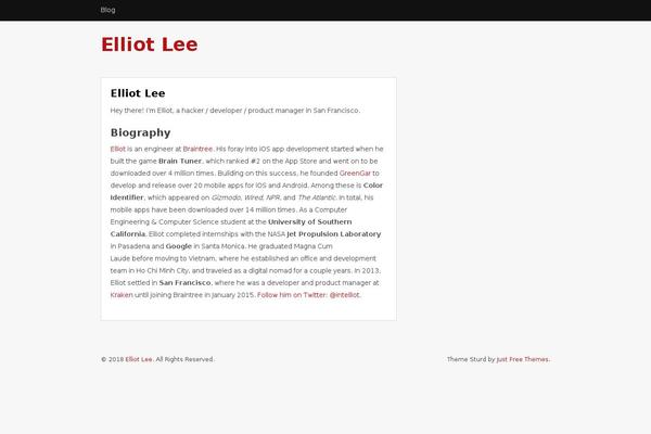 Site using Slick Contact Forms plugin