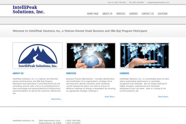 WP Opulus theme site design template sample