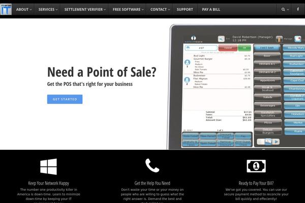 DMS theme site design template sample