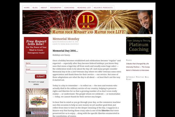 Thesis 1.8.6 theme site design template sample