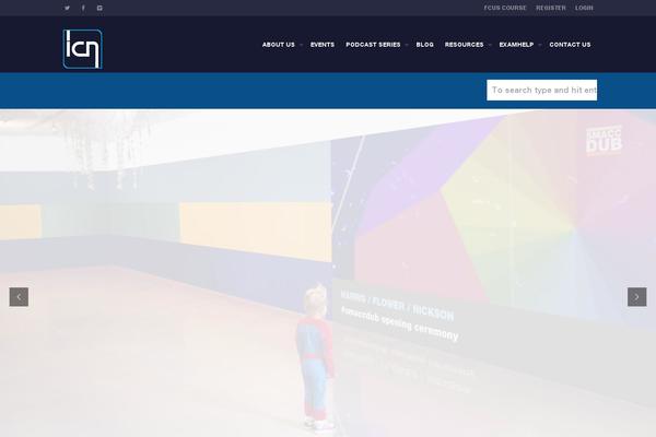 KLEO Child theme site design template sample