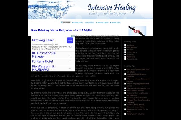 SubtleFlux theme site design template sample