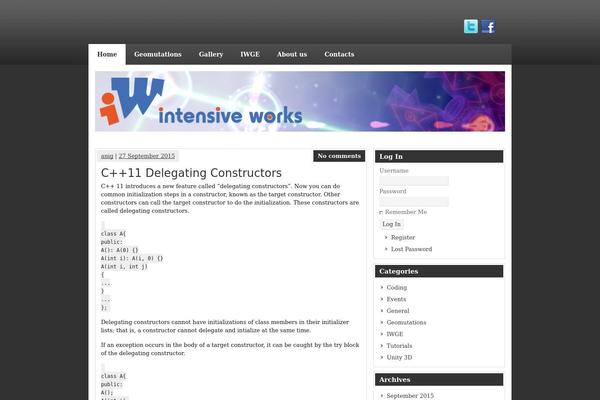 zeeSynergie theme site design template sample