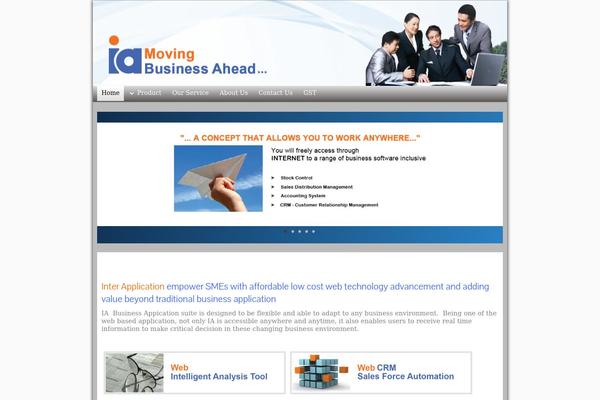 Graphene theme site design template sample
