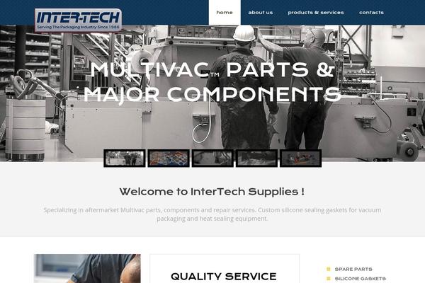 Vantage theme site design template sample