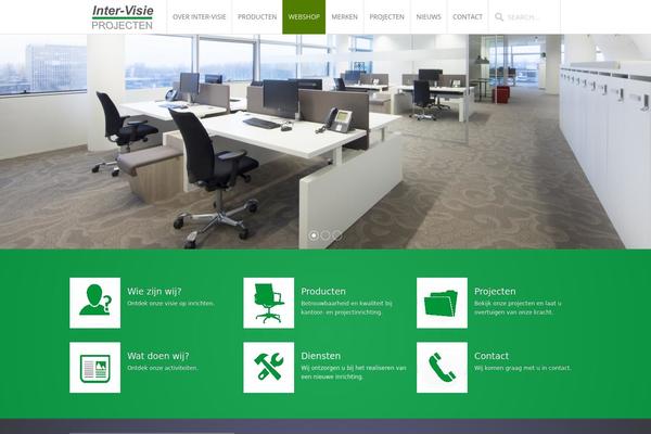 Infinite theme site design template sample
