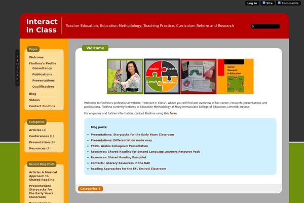 Ahimsa theme site design template sample