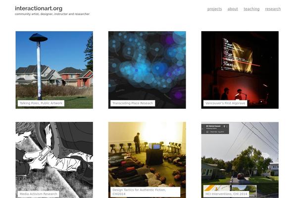 Oxygen theme site design template sample